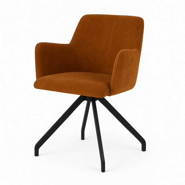 Scaun catifea GRI | model GIANI - eScaun.ro