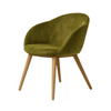 Scaun catifea GRI | model LIGI L - eScaun.ro