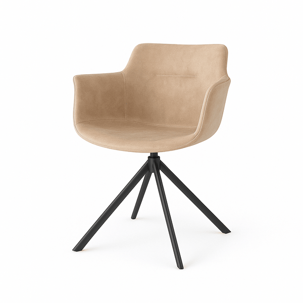 Scaun catifea GRI | model MARA - eScaun.ro