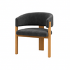 Scaun catifea GRI | model MAREI - eScaun.ro