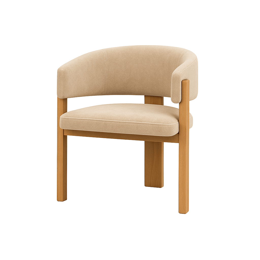 Scaun catifea GRI | model MAREI - eScaun.ro