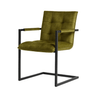 Scaun catifea GRI | model MOCANU - eScaun.ro