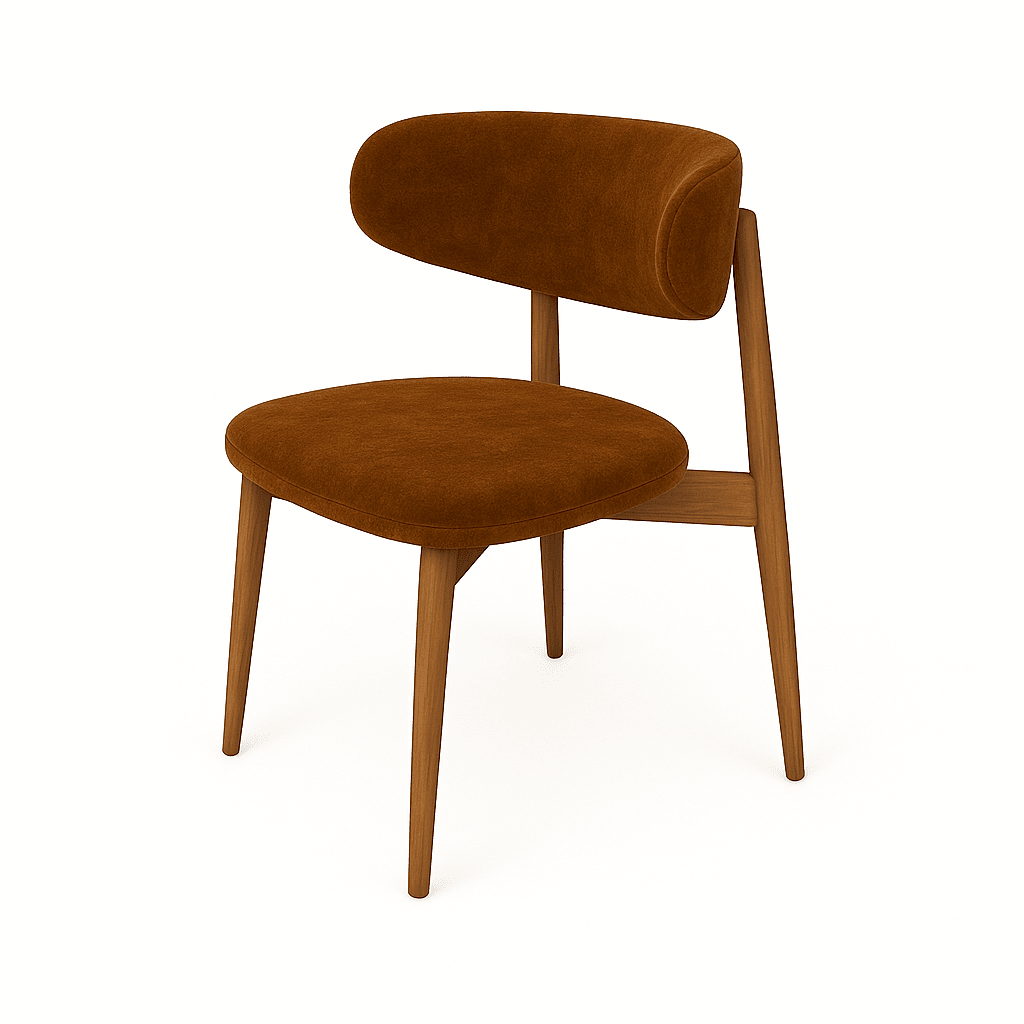 Scaun catifea GRI | model OLE - eScaun.ro