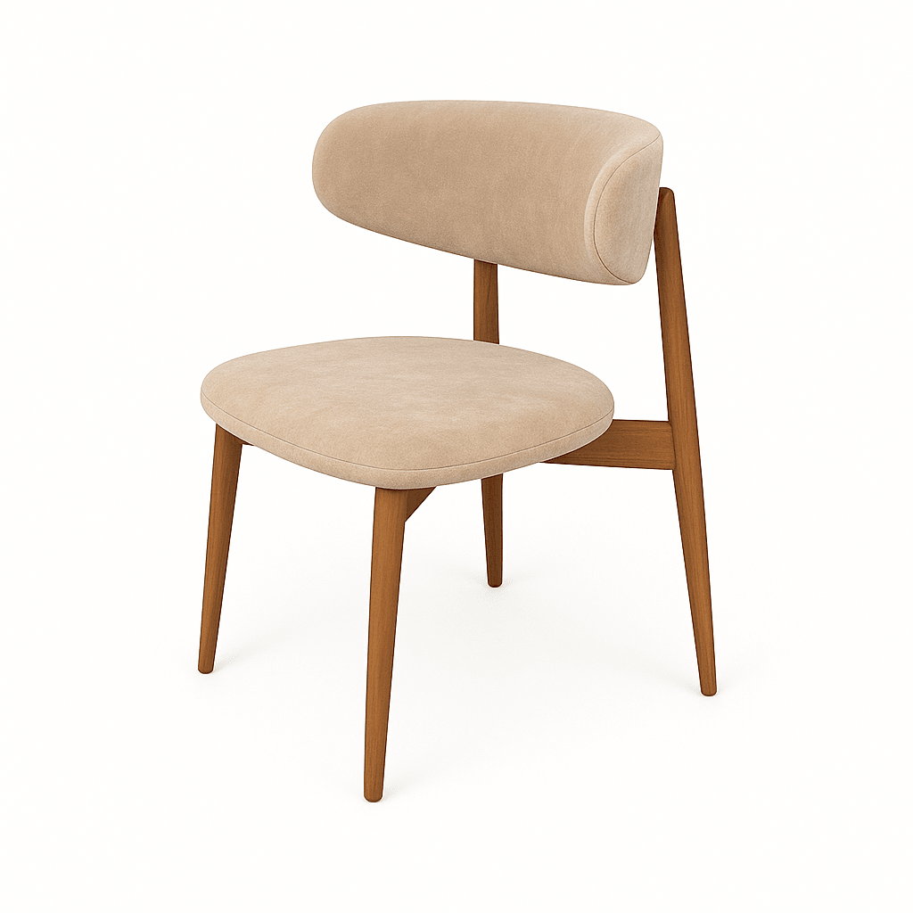 Scaun catifea GRI | model OLE - eScaun.ro