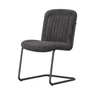 Scaun catifea GRI | model POV - eScaun.ro