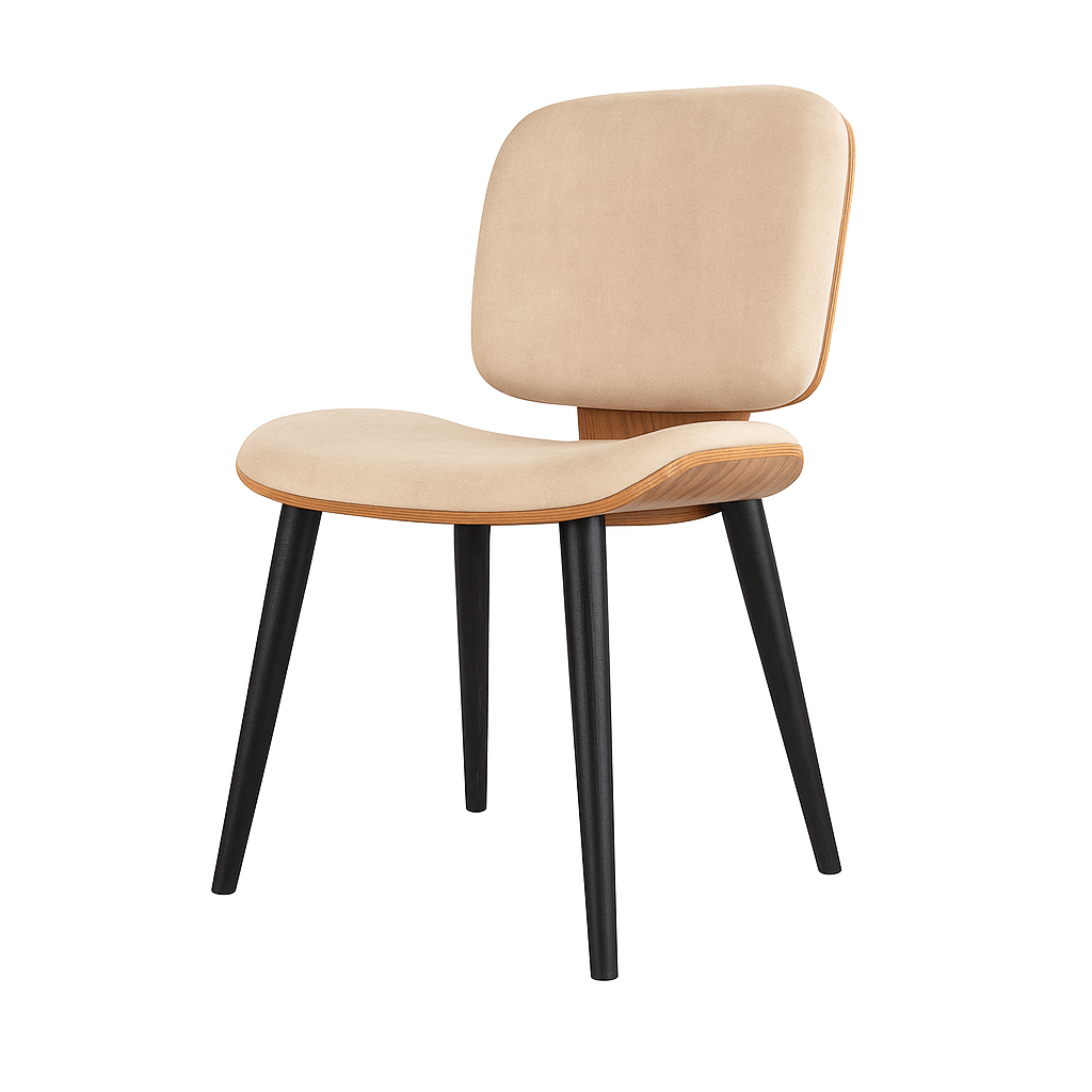 Scaun catifea GRI | model RAUL - eScaun.ro