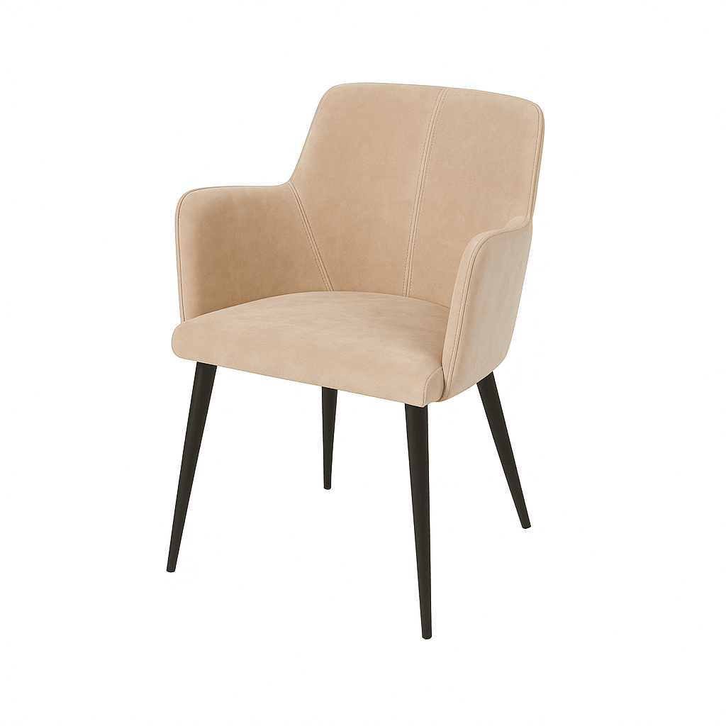 Scaun catifea GRI | model RESI - eScaun.ro