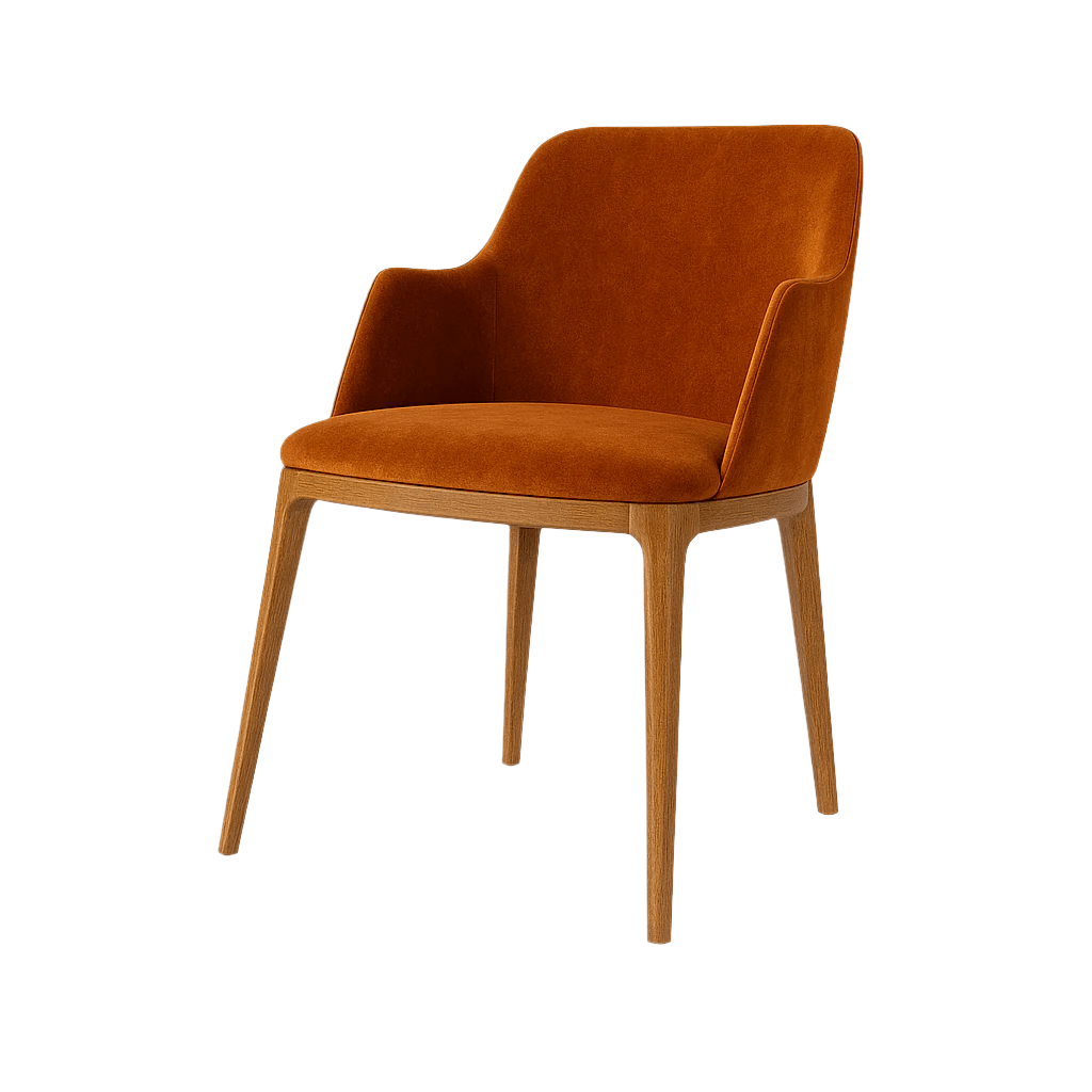 Scaun catifea GRI | model VIVI - eScaun.ro
