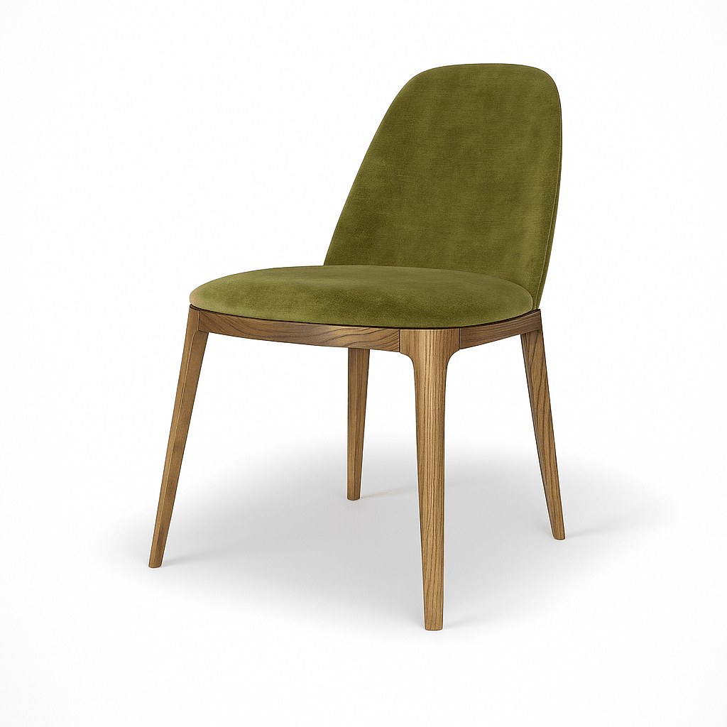 Scaun catifea GRI | model VIVI NA - eScaun.ro