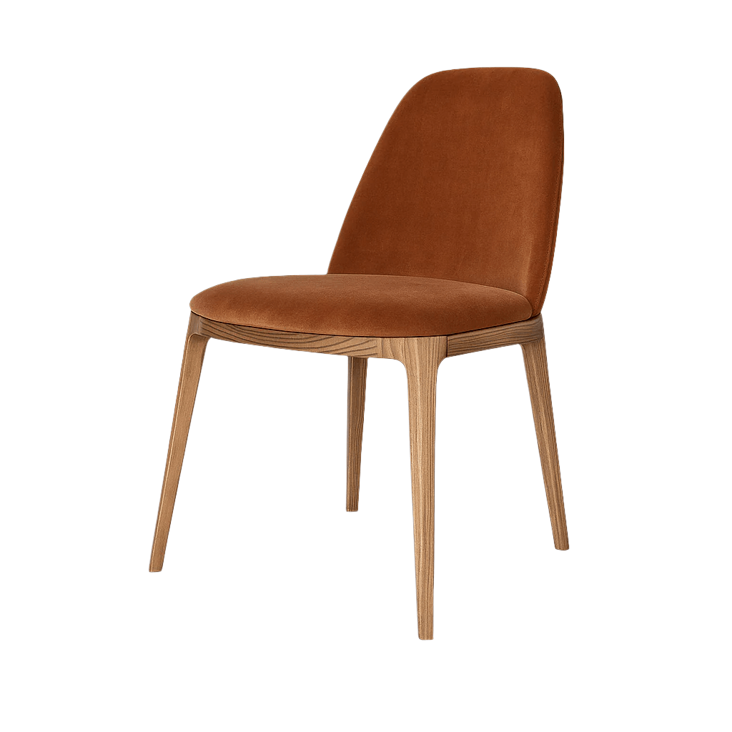 Scaun catifea GRI | model VIVI NA - eScaun.ro