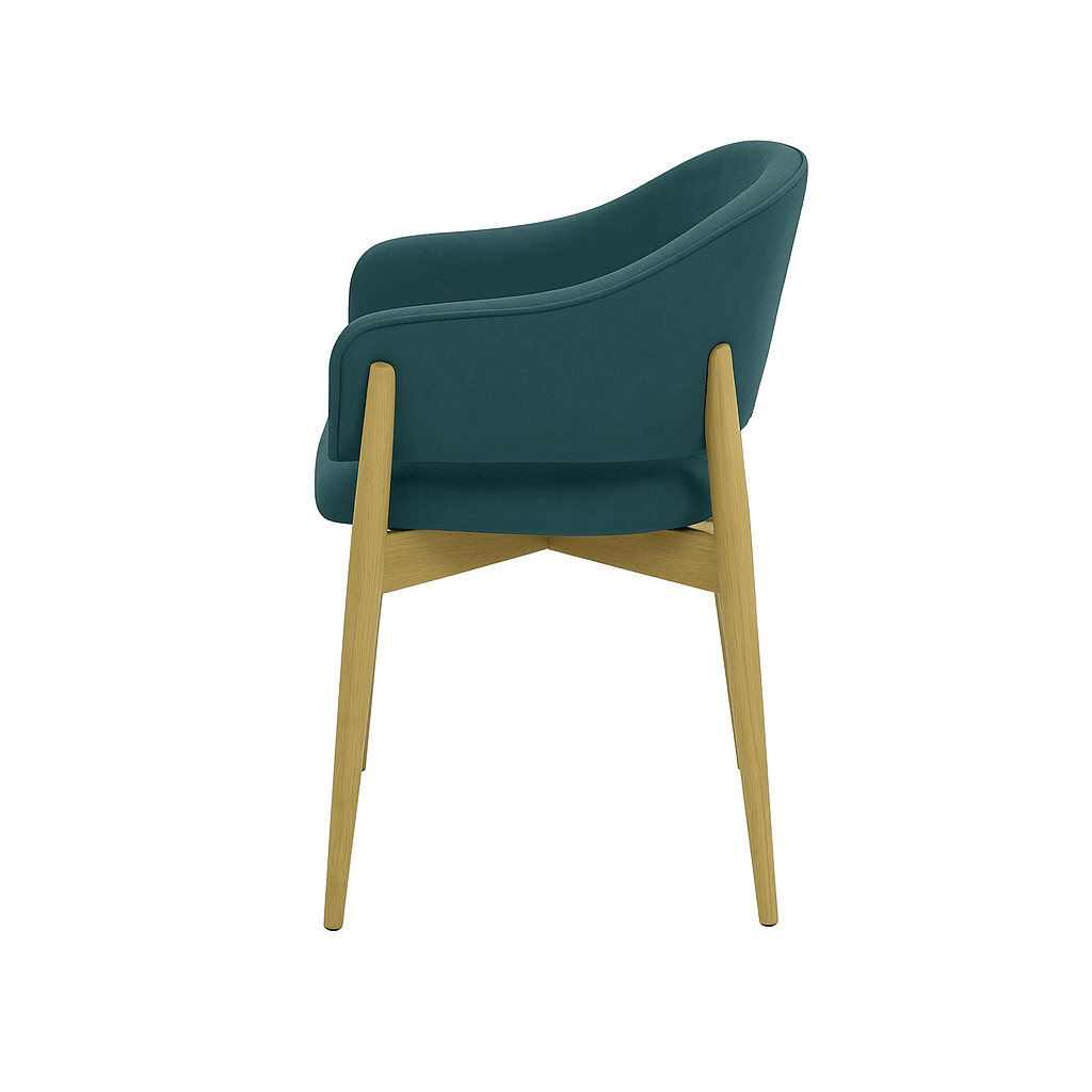 Scaun catifea ROZ | model ALMA - eScaun.ro