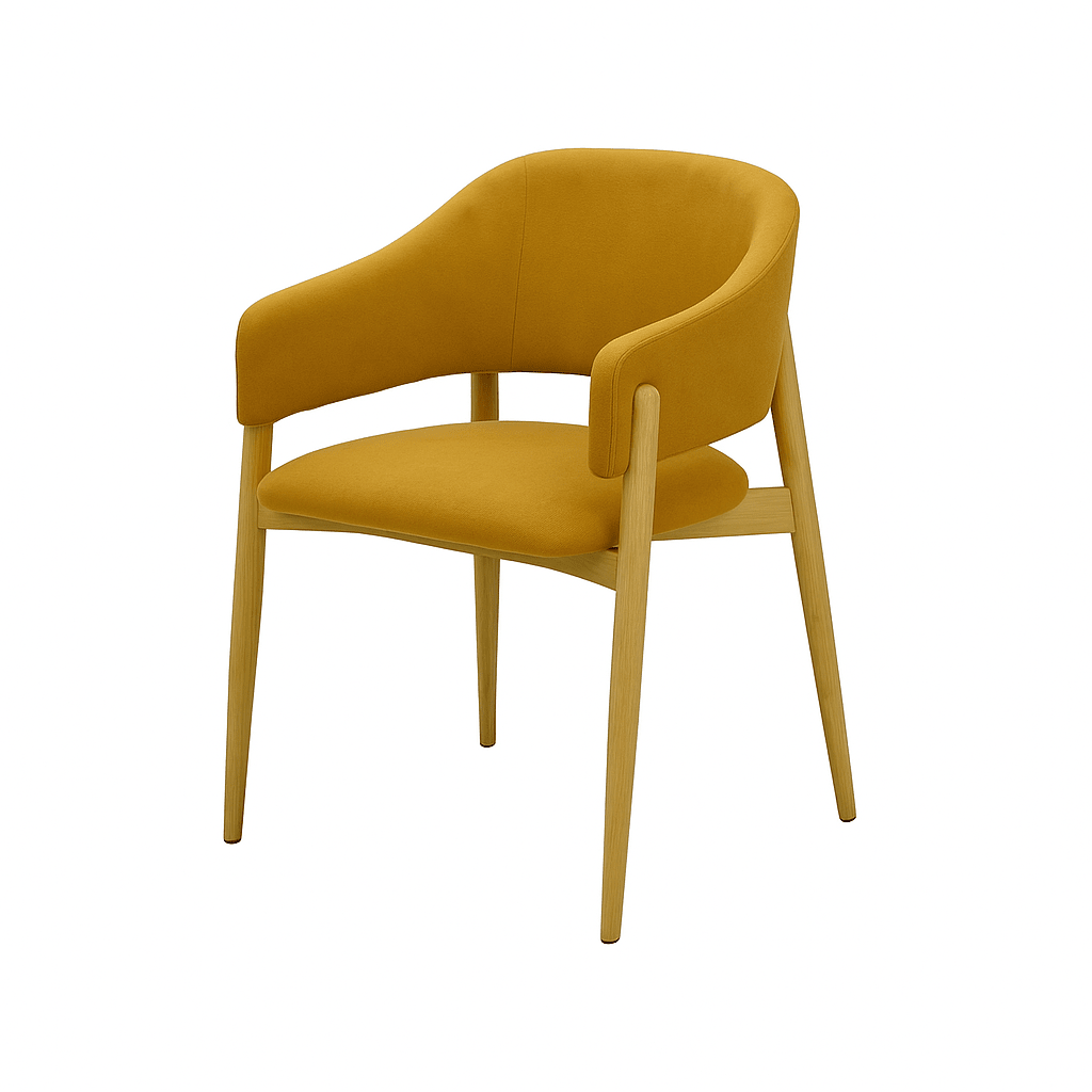 Scaun catifea ROZ | model ALMA - eScaun.ro