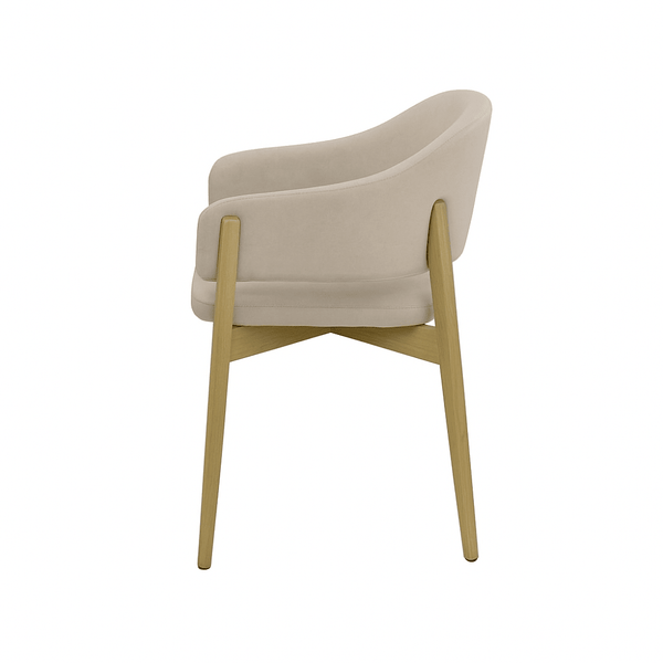 Scaun catifea ROZ | model ALMA - eScaun.ro
