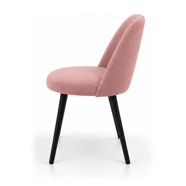 Scaun catifea ROZ | model ELA - eScaun.ro