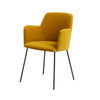 Scaun catifea ROZ | model SIGMA - eScaun.ro