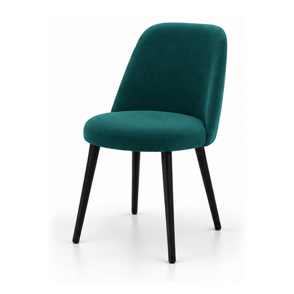 Scaun catifea TURCOAZ | model ELA - eScaun.ro