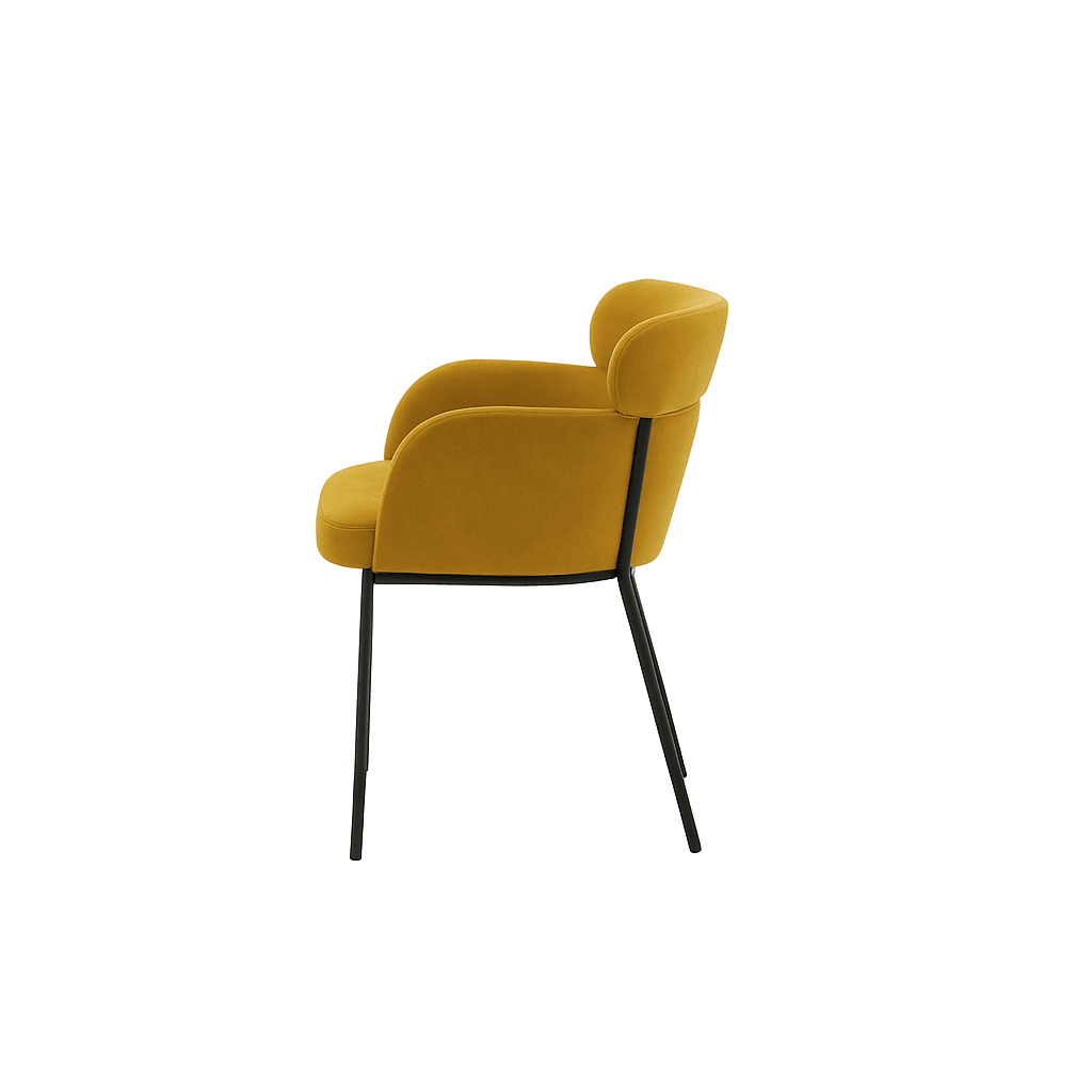 Scaun catifea TURCOAZ | model LENY - eScaun.ro
