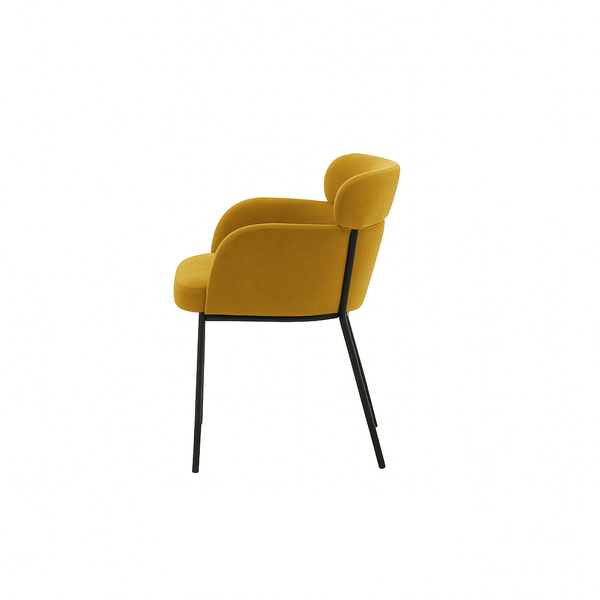 Scaun catifea TURCOAZ | model LENY - eScaun.ro