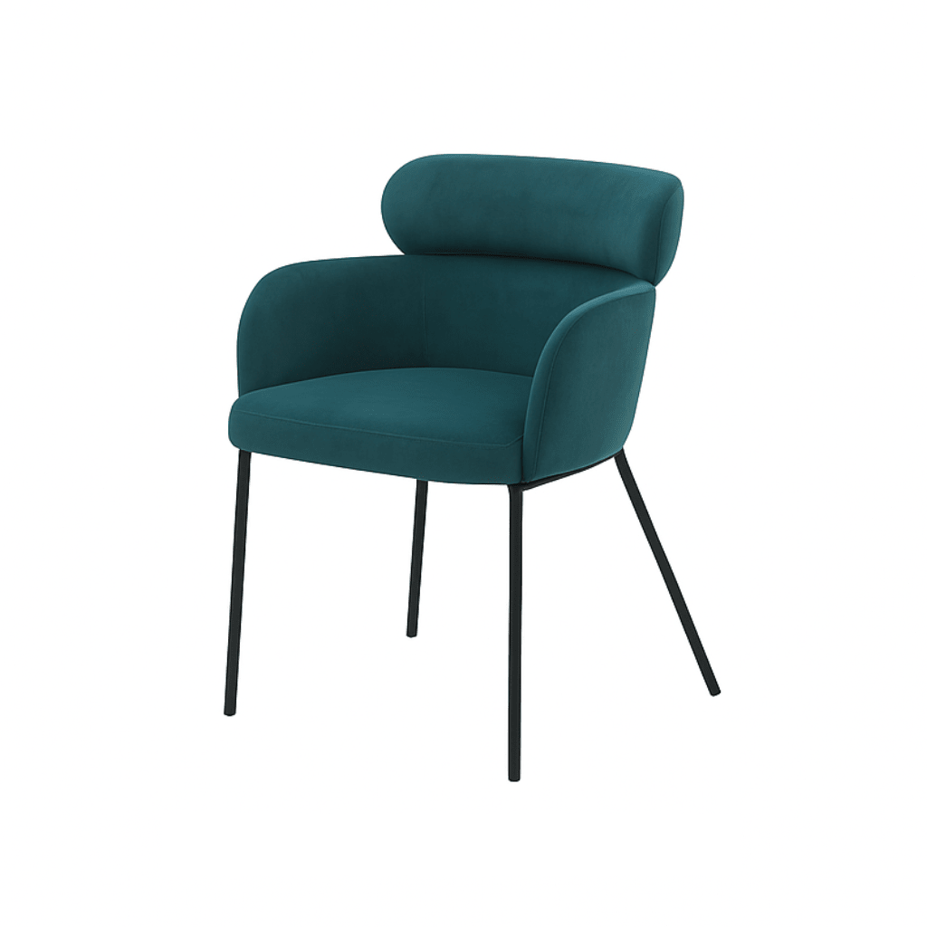 Scaun catifea TURCOAZ | model LENY - eScaun.ro
