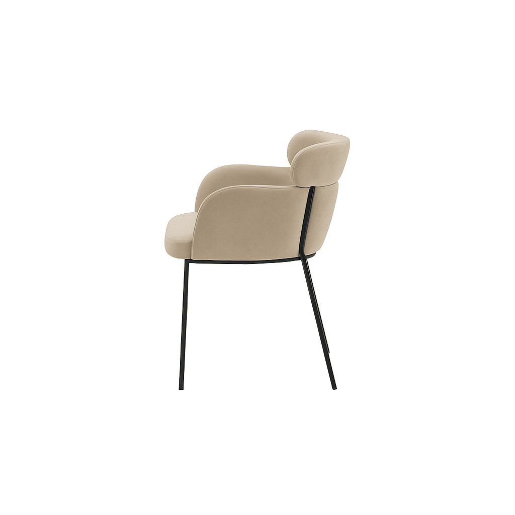Scaun catifea TURCOAZ | model LENY - eScaun.ro