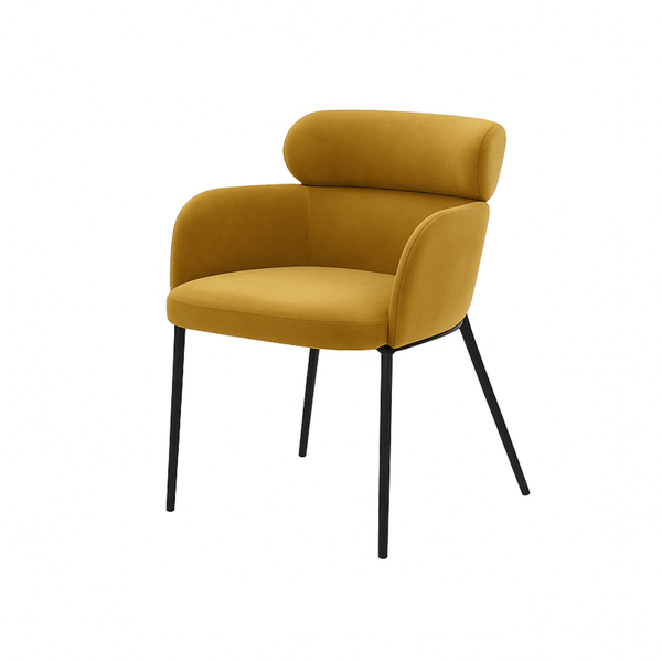 Scaun catifea TURCOAZ | model LENY - eScaun.ro