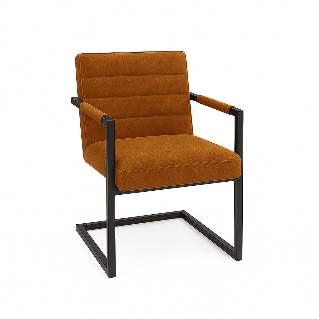 Scaun catifea VERDE | model BADSAAL 4STARR - eScaun.ro