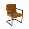 Scaun catifea VERDE | model FLEET BADSAAL O - eScaun.ro