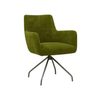 Scaun catifea VERDE | model PISTA - eScaun.ro