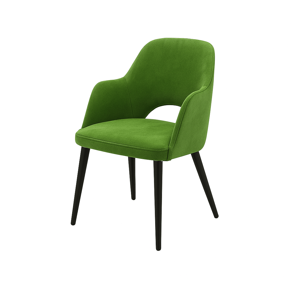 Scaun catifea VERDE | model SUNIC - eScaun.ro
