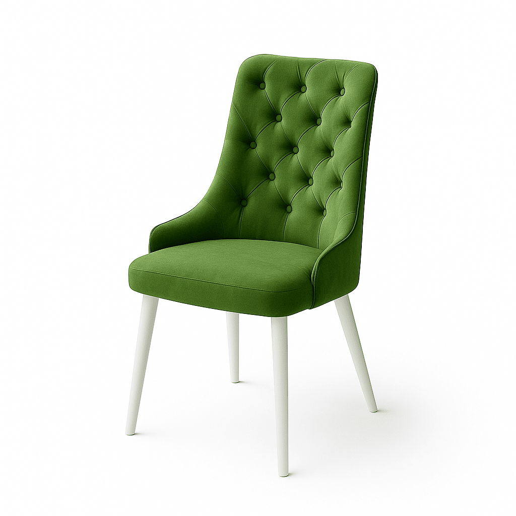 Scaun catifea VERDE | model TAO - eScaun.ro