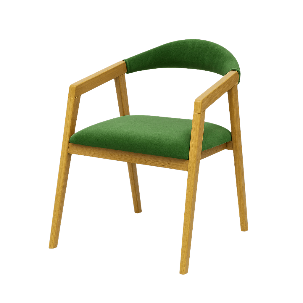 Scaun catifea VERDE | model VIGO - eScaun.ro