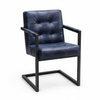 Scaun confortabil din piele | model BADSAAL - eScaun.ro