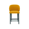 Scaun de bar catifea ROZ | model CAPRICE - eScaun.ro