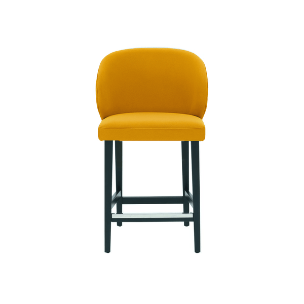 Scaun de bar catifea ROZ | model CAPRICE - eScaun.ro