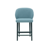Scaun de bar catifea ROZ | model CAPRICE - eScaun.ro