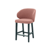 Scaun de bar catifea ROZ | model CAPRICE - eScaun.ro