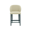 Scaun de bar catifea ROZ | model CAPRICE - eScaun.ro