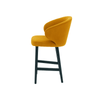 Scaun de bar catifea ROZ | model CAPRICE - eScaun.ro