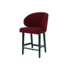 Scaun de bar catifea ROZ | model CAPRICE - eScaun.ro
