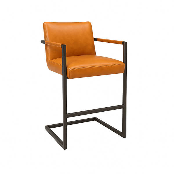 Scaun de bar din piele | model FLEET - eScaun.ro