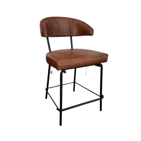 Scaun de bar din piele | model PARI - eScaun.ro