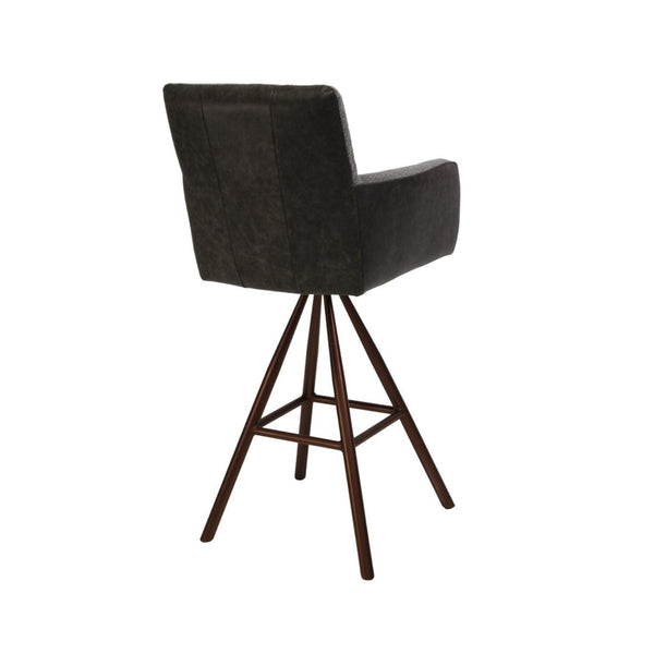 Scaun de bar din stofa si piele | model PIANO - eScaun.ro