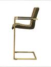 Scaun de bar verde | model DONI - eScaun.ro