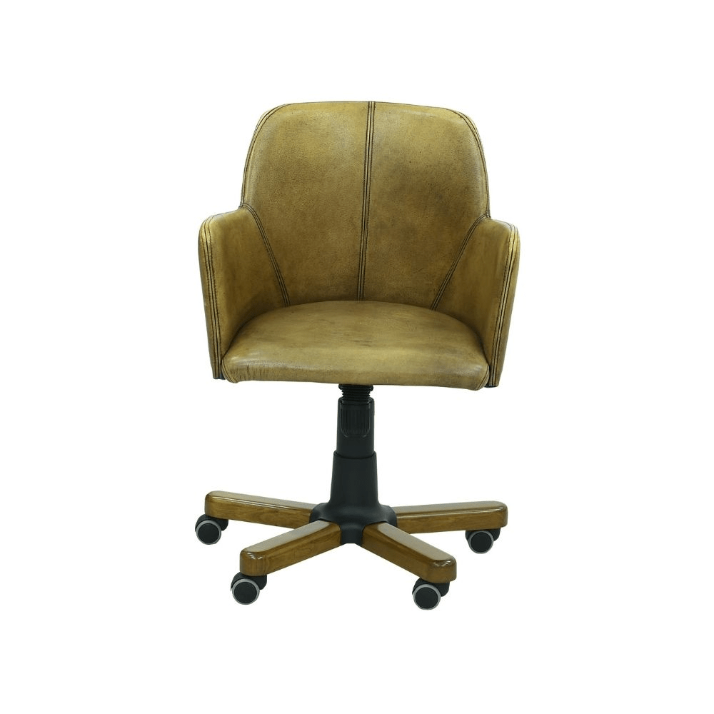 Scaun de birou galben | model SKY - eScaun.ro
