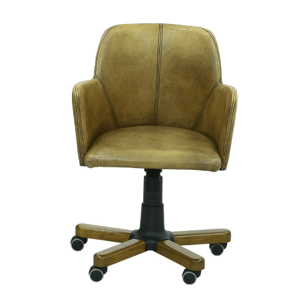 Scaun de birou galben | model SKY - eScaun.ro