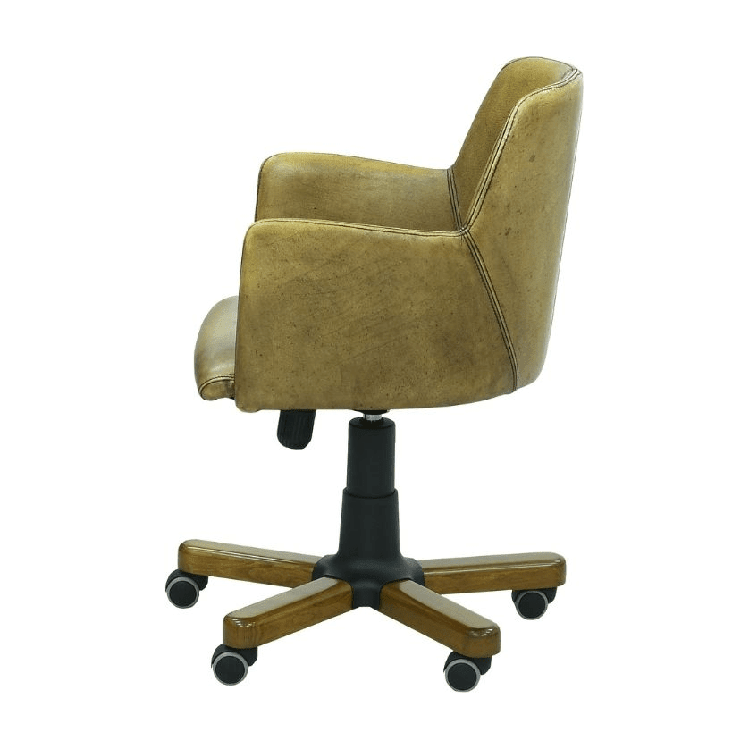 Scaun de birou galben | model SKY - eScaun.ro