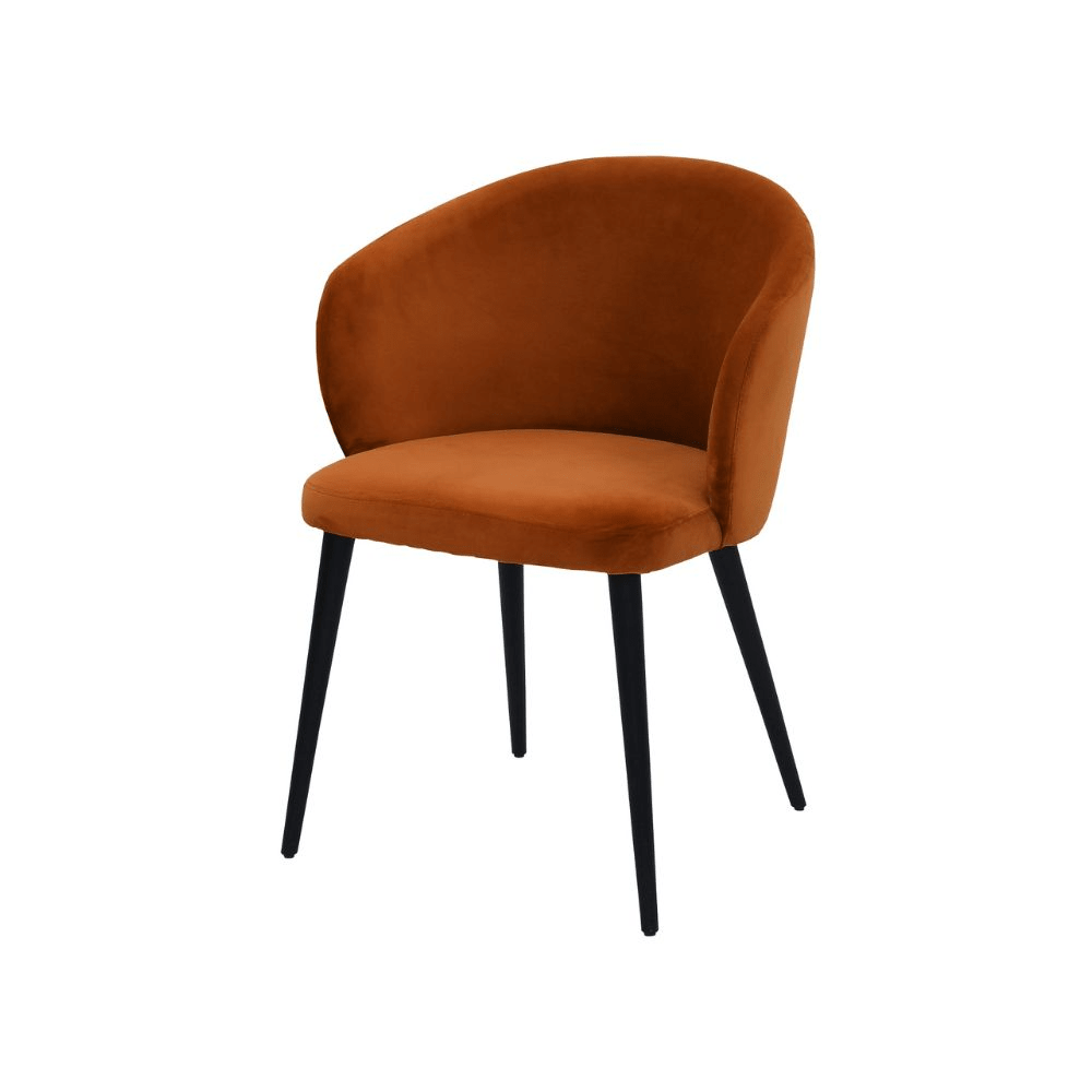 Scaun de bucatarie caramiziu | model CAPRISO - eScaun.ro