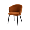 Scaun de bucatarie caramiziu | model CAPRISO - eScaun.ro