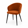 Scaun de bucatarie caramiziu | model CAPRISO - eScaun.ro