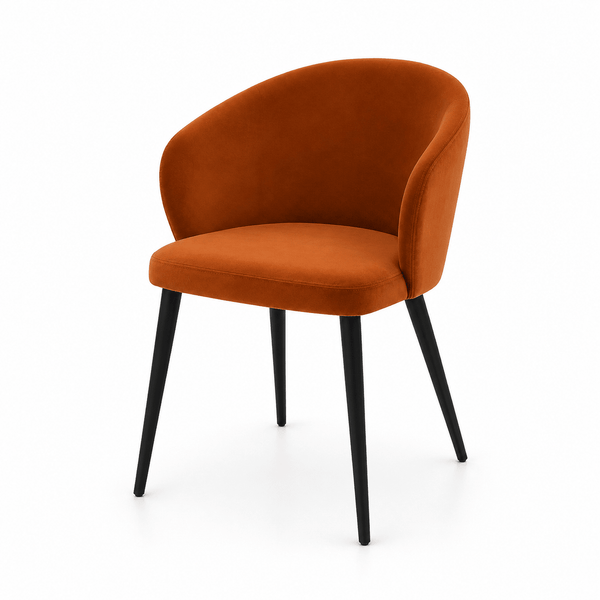 Scaun de bucatarie caramiziu | model CAPRISO - eScaun.ro